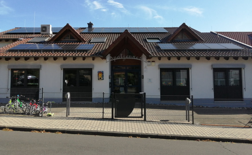 Außenansicht der KiTa Spatzennest in Windhagen